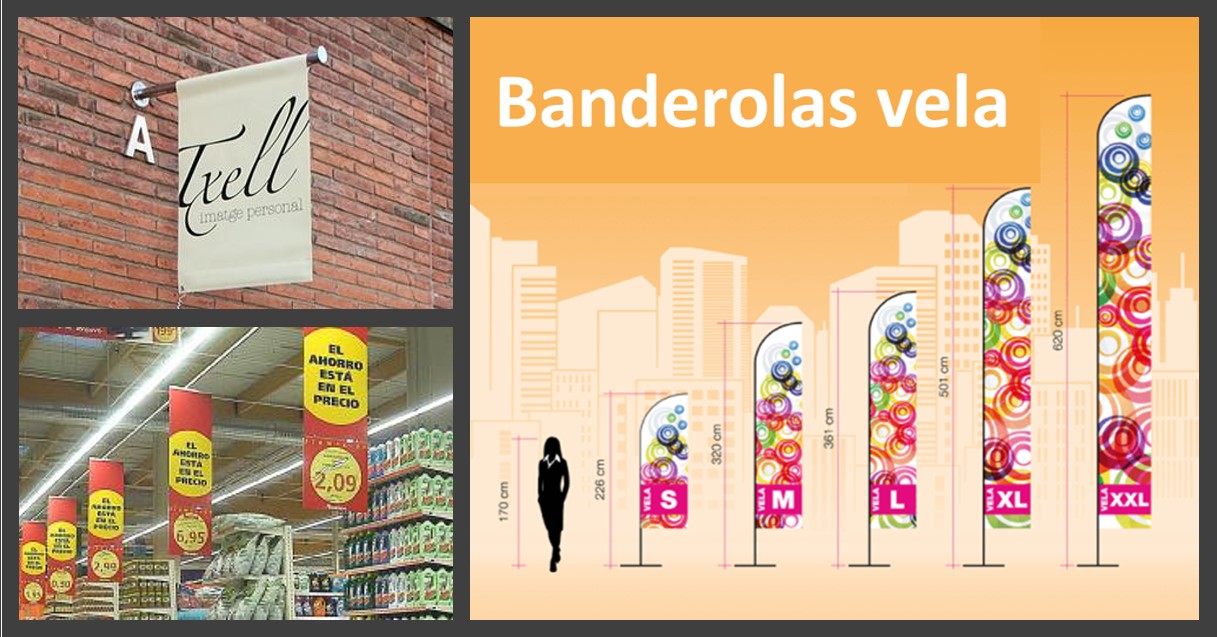 Banderola Publicitaria | Cursos de comercio